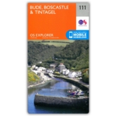 MAP,O/S Bude,Boscastle & Tintagel 2.5in (Was £12.99)